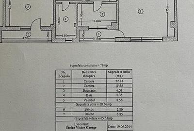 Apartament cu 2 camere decomandat în Mihai Bravu