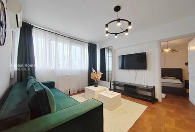Apartament cu 2 camere semidecomandat, mobilat în Tineretului