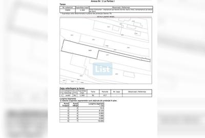 Teren Construcții extravilan de 1369 mp, în Central - 4