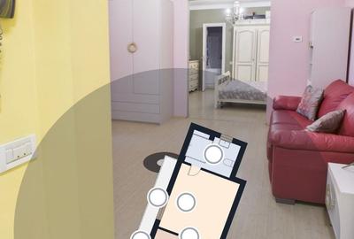 Apartament cu 2 camere semidecomandat în Ultracentral