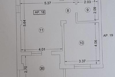 Apartament cu 2 camere decomandat, mobilat în Nord - 7