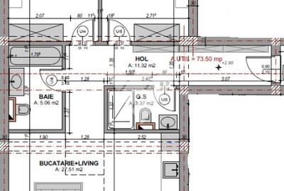 Apartament cu 3 camere decomandat în Mihai Viteazul - 2
