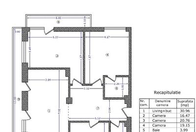 Apartament cu 4 camere decomandat, mobilat în Sisești - 15