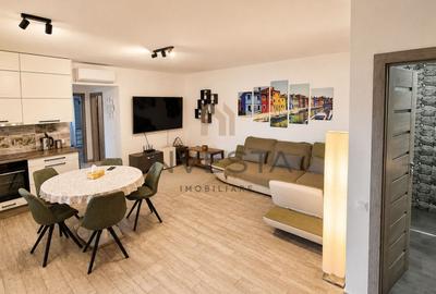 Apartament cu 3 camere semidecomandat, mobilat în Central - 1