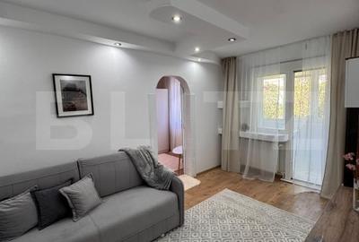 Apartament cu 2 camere semidecomandat, mobilat în George Enescu