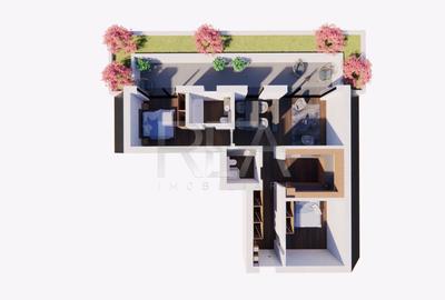 Apartament cu 3 camere semidecomandat în Matei Voievod - 9