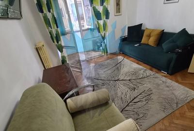 Apartament cu 2 camere semidecomandat, mobilat în Kogălniceanu