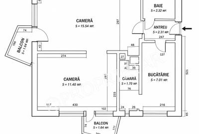 Apartament cu 2 camere semidecomandat în Ultracentral - 10