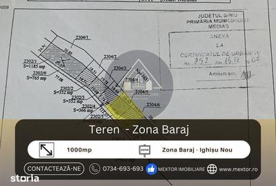 Teren de 1000 mp, în Central