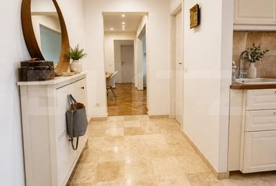 Apartament cu 3 camere decomandat, mobilat în Take Ionescu