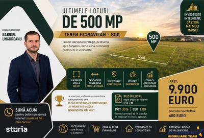 Teren de 500 mp, în Central