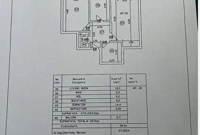 Apartament cu 2 camere decomandat în Dobroești