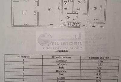 Apartament cu 3 camere, mobilat în Nicolina - 1