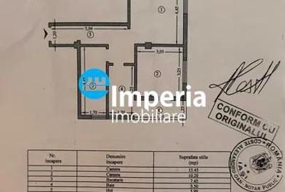 Apartament cu 2 camere decomandat în Moara de Vânt