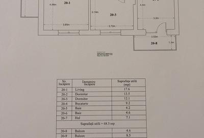 Apartament cu 3 camere decomandat în Titan - 4