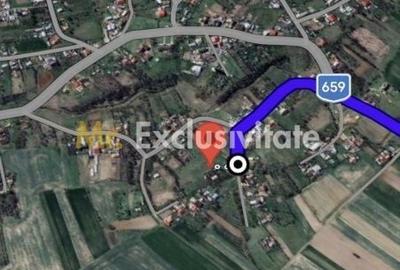 Teren de 6500 mp, în Rociu