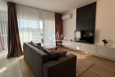 Apartament cu 2 camere semidecomandat, mobilat în Central