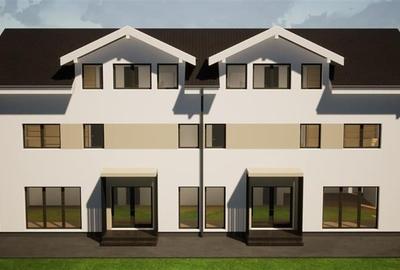 Duplex cu 4 camere cu Teren 210 Mp în Tărlungeni - 1