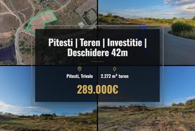 Teren Construcții intravilan de 2272 mp, în Trivale