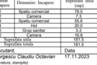 Spațiu comercial, de 180 mp, în Unirii - 7