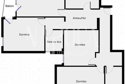 Apartament cu 4 camere decomandat în Central - 11