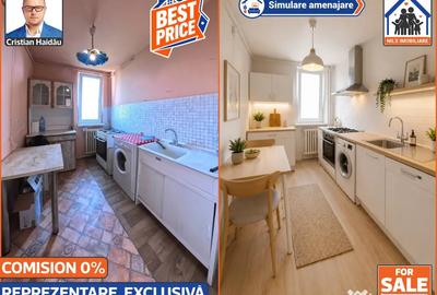 Apartament cu 2 camere semidecomandat în Berceni