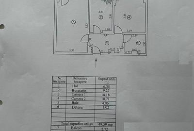 Apartament cu 2 camere decomandat în Micro 18 - 10