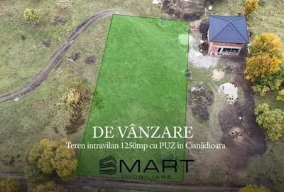 Teren de 1255 mp, în Cisnădioara - 1