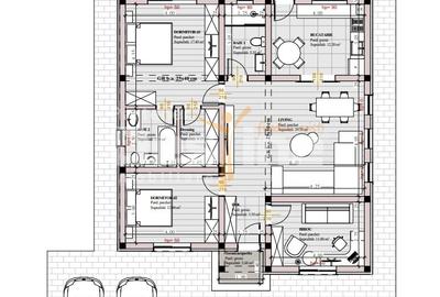 Casă individuală cu 3 camere cu Teren 450 Mp în Horpaz - 6