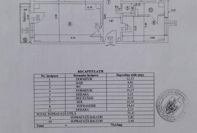 Apartament cu 3 camere decomandat în Prundu - 1