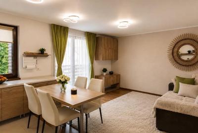 Apartament cu 2 camere decomandat, mobilat în Tractorul