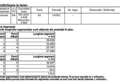 Teren Construcții intravilan de 3938 mp, în Morilor - 7