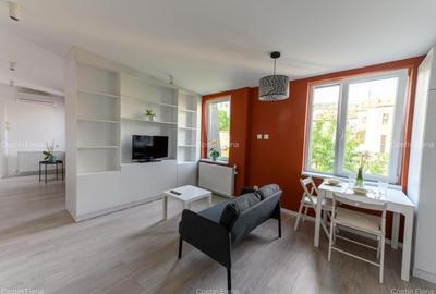 Apartament cu 2 camere semidecomandat, mobilat în Obor