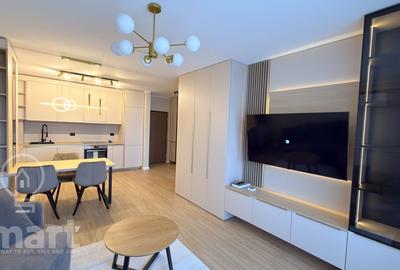 Apartament cu 2 camere semidecomandat, mobilat în Florești