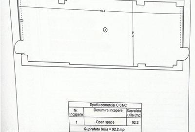 Spațiu comercial, de 92 mp, în Central - 11