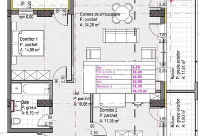 Apartament cu 2 camere decomandat în Sopor - 2