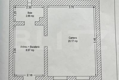 Garsonieră semidecomandată în Central - 2