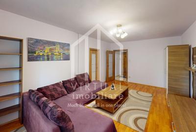 Apartament cu 2 camere decomandat, mobilat în Central