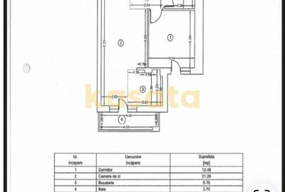 Apartament cu 2 camere în Ștefăneștii de Jos - 7