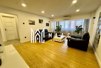 Apartament cu 3 camere nedecomandat, mobilat în Central