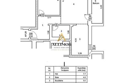 Apartament cu 2 camere în Central - 9