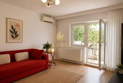 Apartament cu 2 camere decomandat, mobilat în Brâncoveanu