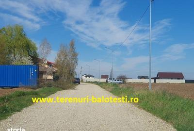 Teren de 550 mp, în Balotești