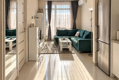 Apartament cu 2 camere semidecomandat, mobilat în Iris