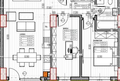 Apartament cu 2 camere decomandat în Energia