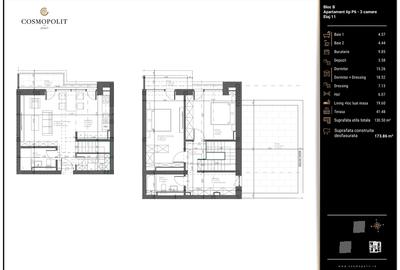 Apartament cu 3 camere decomandat, mobilat în Răcădău - 2