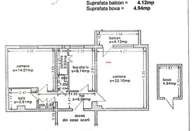 Apartament cu 2 camere decomandat, mobilat în Primo - 13