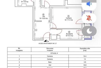 Apartament cu 3 camere în Central