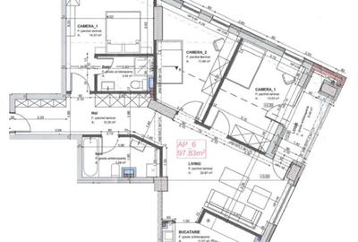 Apartament cu 4 camere decomandat în Mărăști