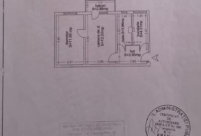 Apartament cu 2 camere în Tomis Nord